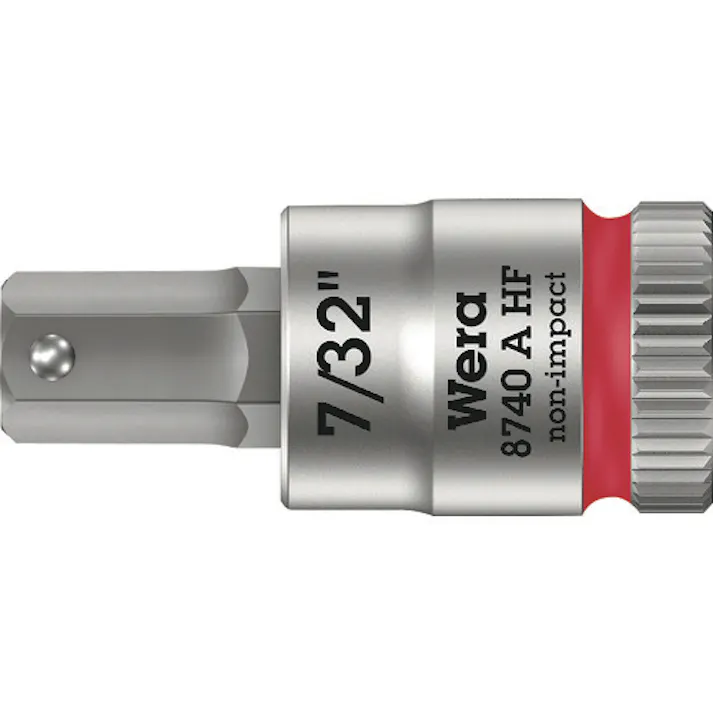 【CAINZ-DASH】Wera社 8740A HFソケット Hex-Plus SW7/32 003387【別送品】
