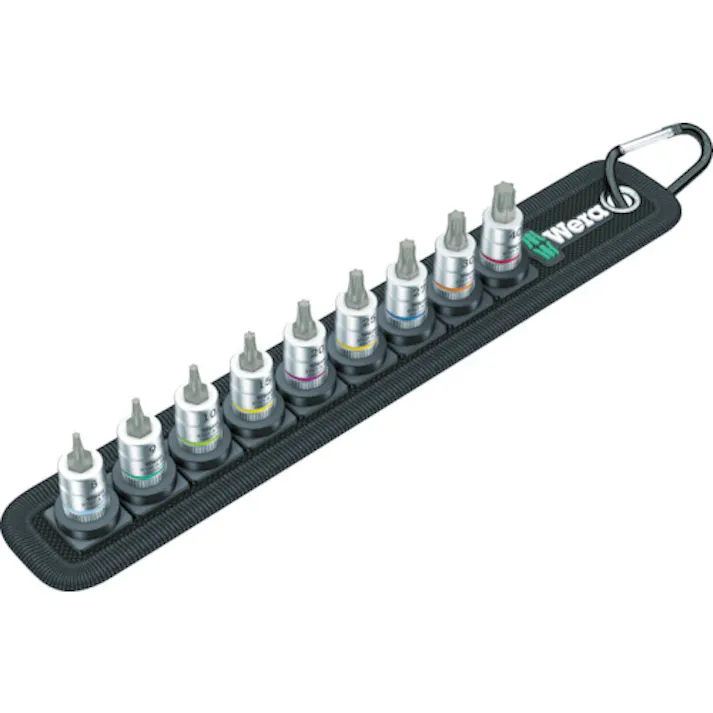 【CAINZ-DASH】Wera社 BELT 3 8767A TX HF ベルトソケットセット 1/4 003882【別送品】