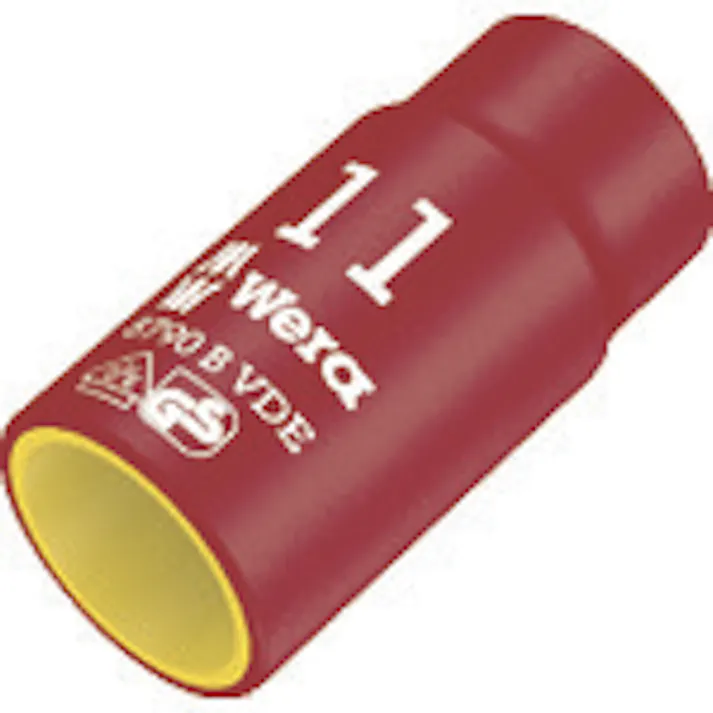 【CAINZ-DASH】Wera社 8790HMB 絶縁ソケット3/8 対辺11mm 004955【別送品】