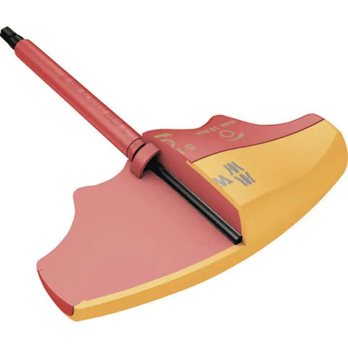 【CAINZ-DASH】Wera社 400i VDE絶縁トルクドライバーT型 ヘックスプラス六角5.0 / 5.0 Nm 004981【別送品】