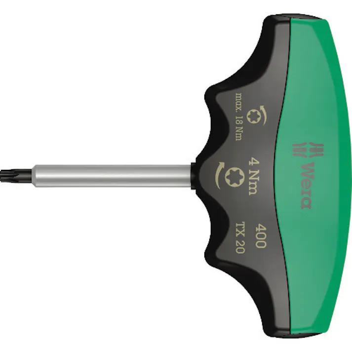 【CAINZ-DASH】Wera社 400 トルクドライバーT型 トルクス TX20 / 4.0 Nm 005090【別送品】