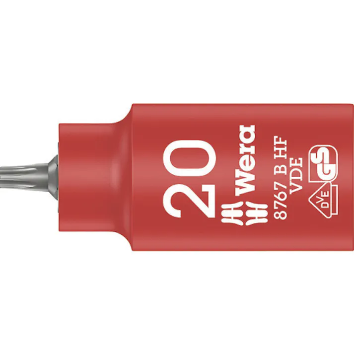 【CAINZ-DASH】Wera社 8767 B VDE 絶縁ホールディングファンションビットソケット TX 20 004920【別送品】