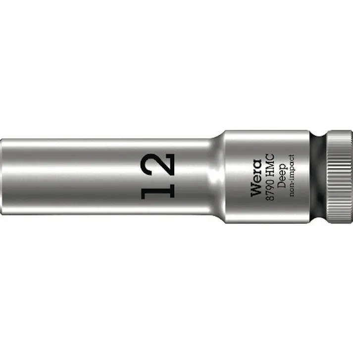 【CAINZ-DASH】Wera社 8790 HMC ディープソケット 12.0 004552【別送品】