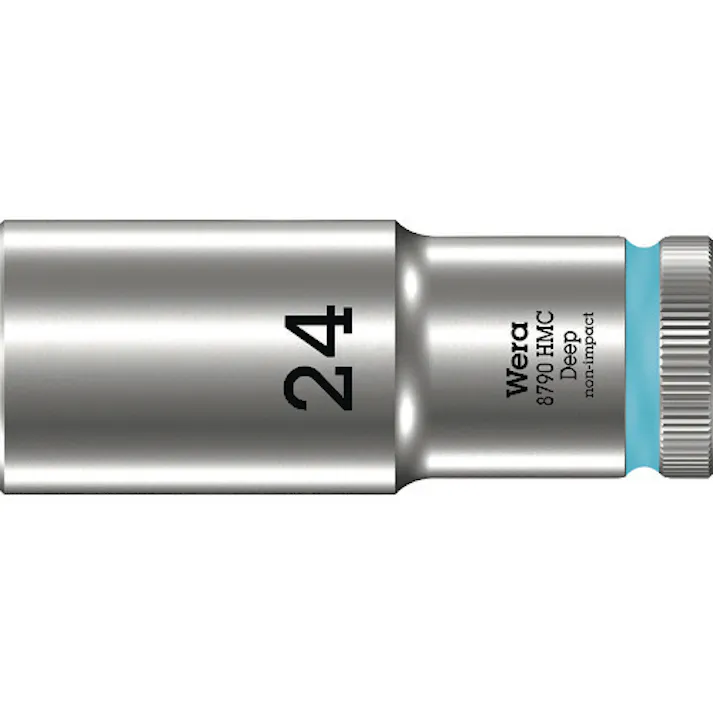 【CAINZ-DASH】Wera社 8790 HMC ディープソケット 24.0 004563【別送品】