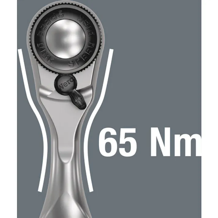 【CAINZ-DASH】Wera社 8008A サイクロップラチェット「ミニ」 1/4 003793【別送品】