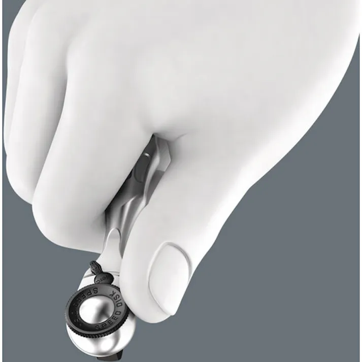 【CAINZ-DASH】Wera社 8008A サイクロップラチェット「ミニ」 1/4 003793【別送品】