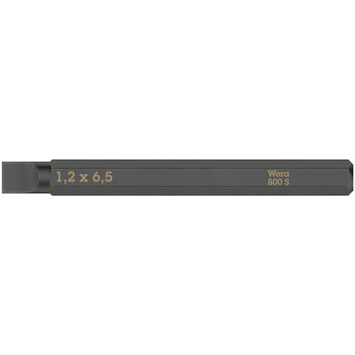【CAINZ-DASH】Ｗｅｒａ社 貫通専用差替ビット　マイナス６．５×１．２ｍｍ 018142【別送品】