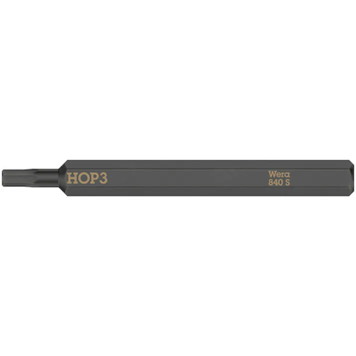 【CAINZ-DASH】Wera社 貫通専用差替ビット 対辺3.0mm 018150【別送品】