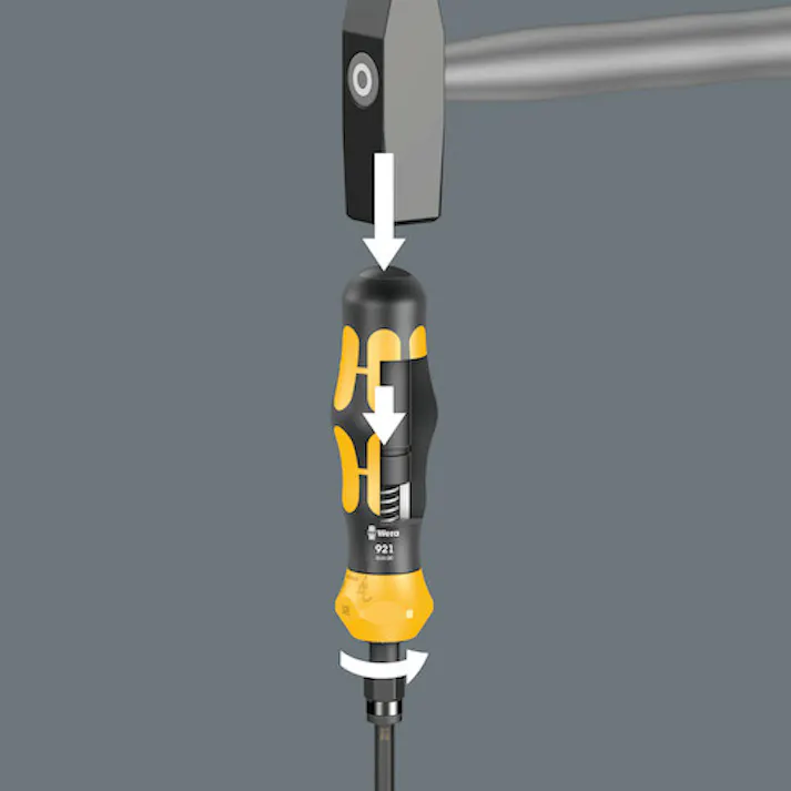 【CAINZ-DASH】Wera社 貫通専用差替ビット 対辺4.0mm 018151【別送品】