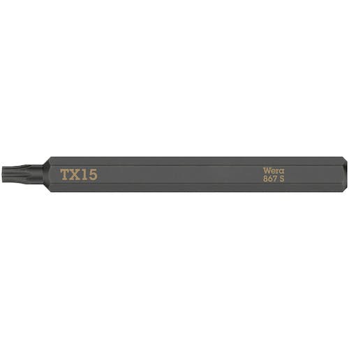 【CAINZ-DASH】Ｗｅｒａ社 貫通専用差替ビット　トルクス１５ 018166【別送品】