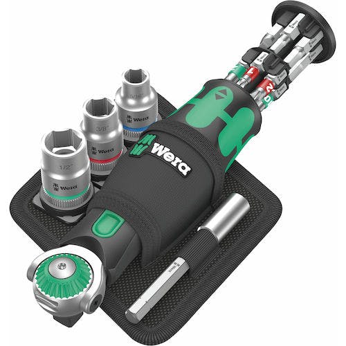 Wera社 8009 サイクロップポケットセット2 インチサンズ 004283 ラチェットハンドルセット Wera社 8009 サイクロップポケットセット2 インチサンズ 004283 ラチェットハンドルセット