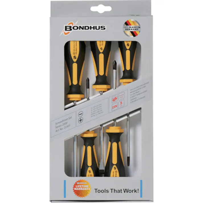 【CAINZ-DASH】ボンダス・ジャパン コンフォートグリップドライバーセット 2305 2305【別送品】