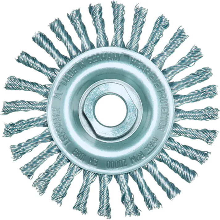 【CAINZ-DASH】LESSMANN社 パイプラインブラシ Φ100 ステンレス線 0.5 47180428【別送品】