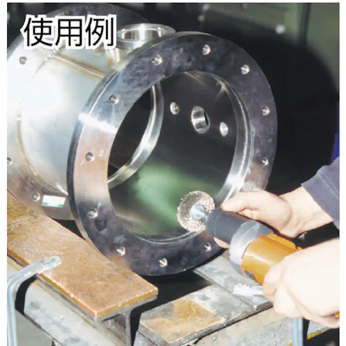 【CAINZ-DASH】LESSMANN社 軸付ホイルブラシ ステンレス 0.3 φ40 414362【別送品】