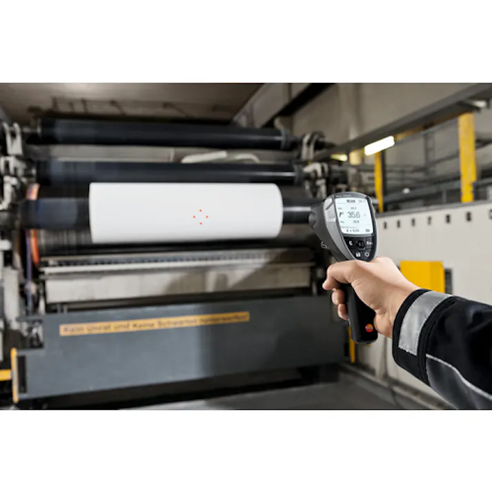 【CAINZ-DASH】テストー 赤外放射温度計 testo 835-H1(気体温湿度センサ付き) TESTO835-H1【別送品】