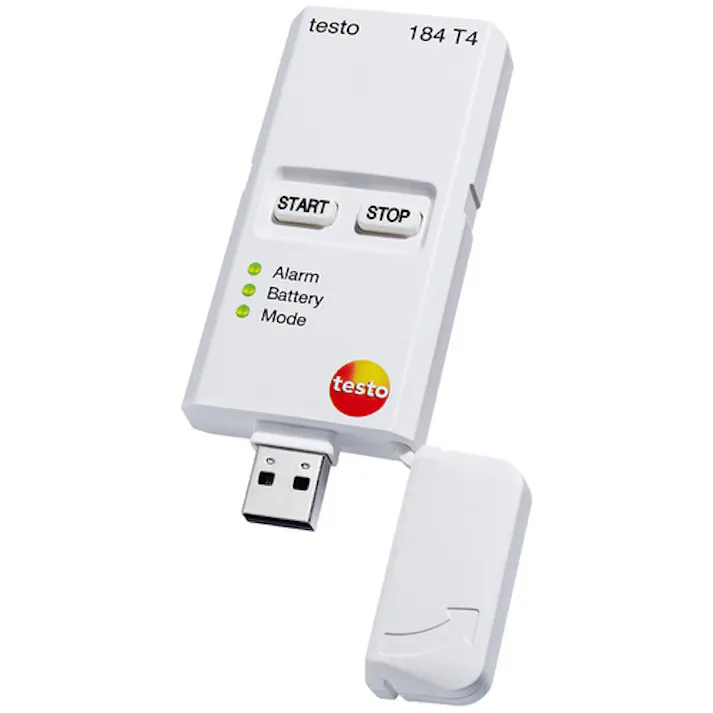 【CAINZ-DASH】テストー 温度データロガー testo 184 T4(超低温) TESTO184T4【別送品】