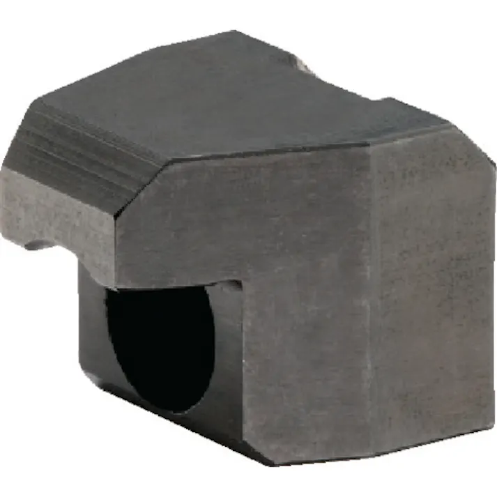 【CAINZ-DASH】ロームヘルド・ハルダー クランプ(工作機械用) 特殊口金 フローティングクランプM12用 交換口金、上側 23320.0056【別送品】