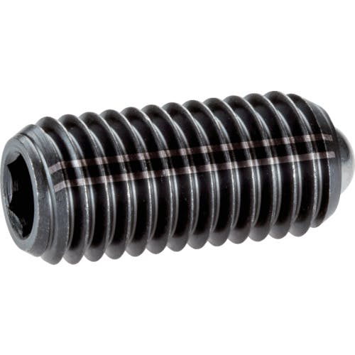 ロームヘルド・ハルダー スプリングプランジャ　ボール六角穴付　快削鋼　ボール径８．５ 22031.0056 スプリングプランジャー