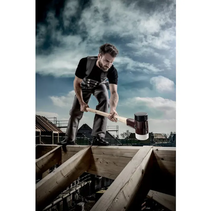 【CAINZ-DASH】ロームヘルド・ハルダー HALDER SIMPLEXスレッジハンマー コンビネーションハンマーセット ポリエチレン(白) 頭径100mm 3007.100【別送品】