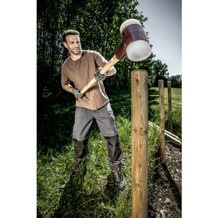 【CAINZ-DASH】ロームヘルド・ハルダー HALDER SIMPLEXスレッジハンマー コンビネーションハンマーセット ポリエチレン(白) 頭径100mm 3007.100【別送品】