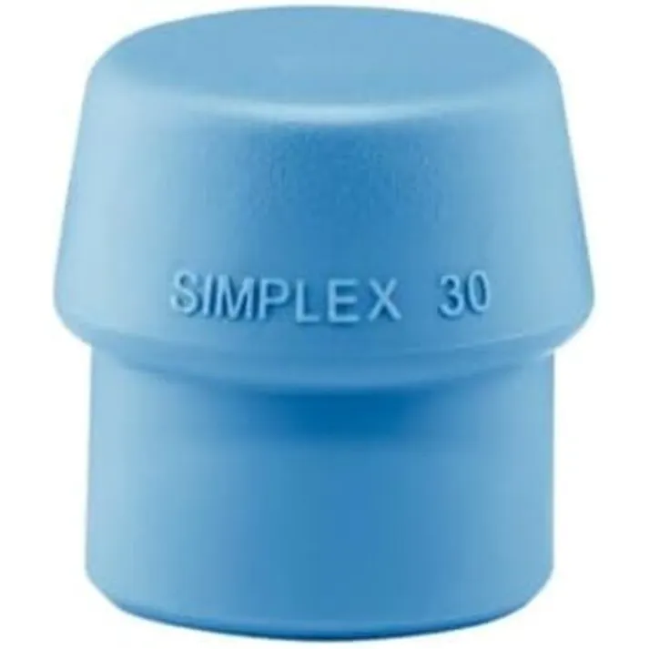 【CAINZ-DASH】ロームヘルド・ハルダー SIMPLEXハンマー用インサート TPEソフト(青) 径30mm 3201.030【別送品】