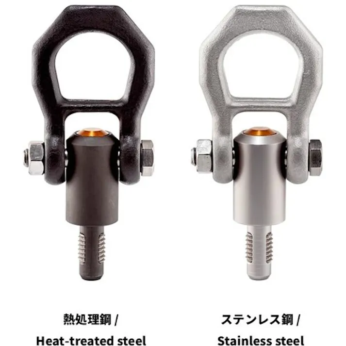 【CAINZ-DASH】ロームヘルド・ハルダー ネジ山クランプ式リフティング・ピン 熱処理鋼(0.6t) 22352.0012【別送品】