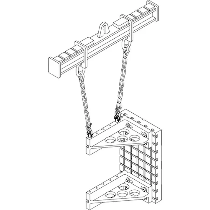 【CAINZ-DASH】ロームヘルド・ハルダー ネジ山クランプ式リフティング・ピン ステンレス(0.9t) 22352.1016【別送品】