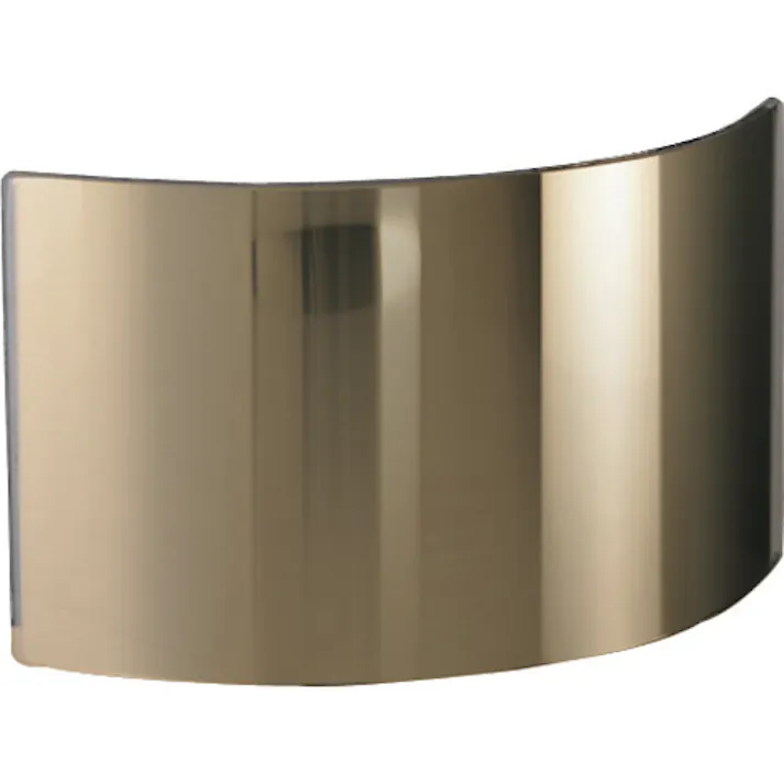 【CAINZ-DASH】JUTEC社 耐熱保護服 フード フリーサイズ用 ガラスバイザー ゴールド HWS1022G【別送品】