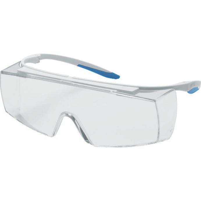 【CAINZ-DASH】ＵＶＥＸ社 一眼型保護メガネ　スーパーｆ　ＯＴＧ　ＣＲ　オーバーグラス 9169500【別送品】