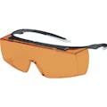 【CAINZ-DASH】ＵＶＥＸ社 一眼型保護メガネ　ウベックス　スーパーｆ　ＯＴＧ　オーバーグラス 9169615【別送品】
