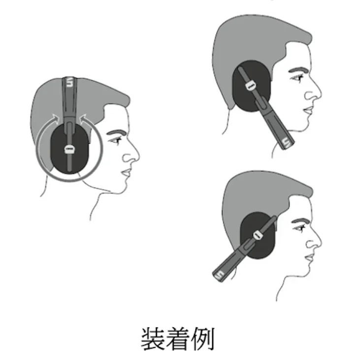 【CAINZ-DASH】UVEX社 イヤーマフ K200 NRR値22dB 2600240【別送品】