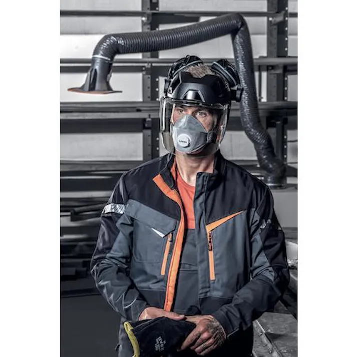 【CAINZ-DASH】UVEX社 フィオス フェイスガード イヤーマフ付き 9790212【別送品】