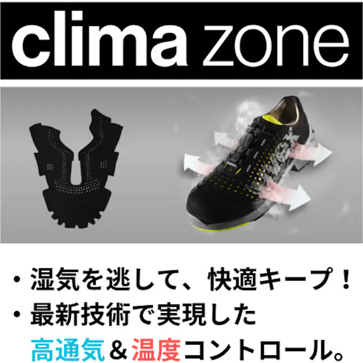 【CAINZ-DASH】UVEX社 作業靴 uvex1 G2 パーフォレーテッドシューズ S1 SRC 27.5CM 6846543【別送品】