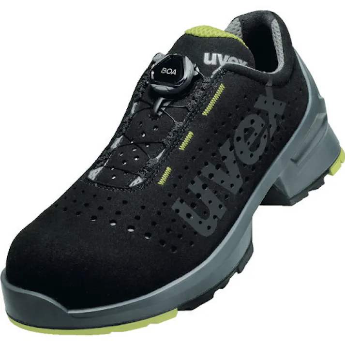 【CAINZ-DASH】UVEX社 作業靴 uvex1 パーフォレーテッドシューズ S1 SRC 25.5CM 6565540【別送品】