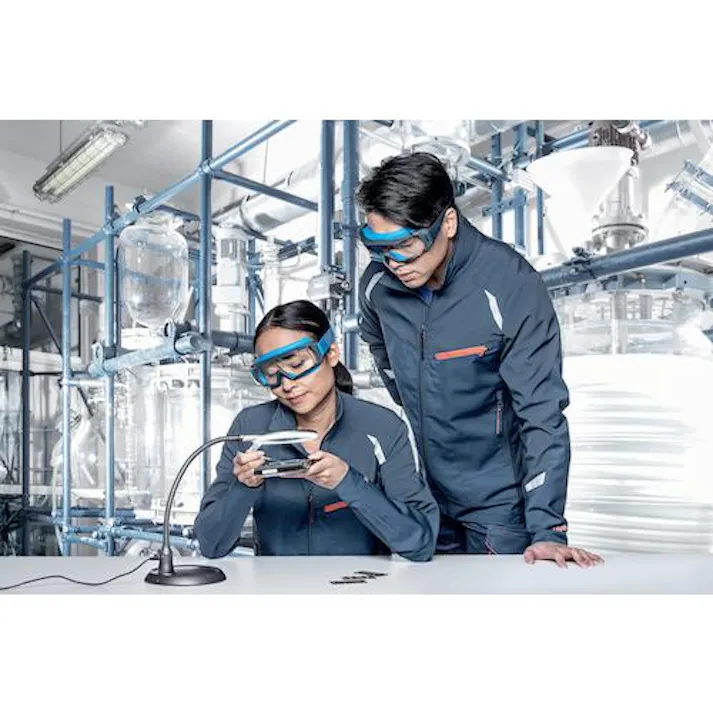 【CAINZ-DASH】UVEX社 一眼型保護メガネ スーパーOTG ガードCB ヘッドバンドタイプ 9142104【別送品】