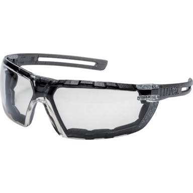 【CAINZ-DASH】ＵＶＥＸ社 一眼型保護メガネ　エックスフィット　ガードフレーム付き 9199226【別送品】