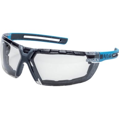 【CAINZ-DASH】ＵＶＥＸ社 一眼型保護メガネ　エックスフィット　プロ　ガードフレーム付き 9199249【別送品】