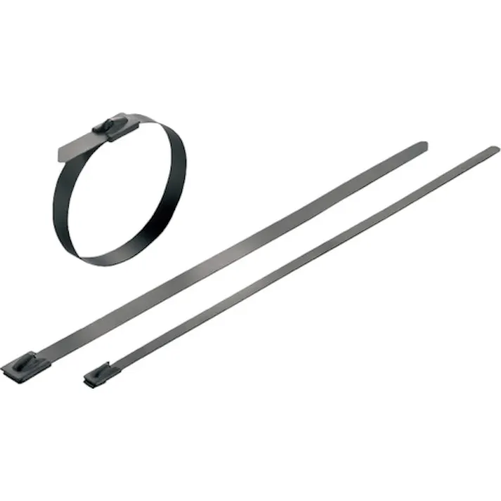 【CAINZ-DASH】日本ワイドミュラー ケーブルタイ ポリエステルコーティングステンレスタイプ 1015250000【別送品】
