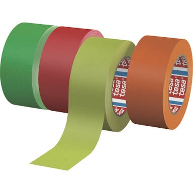 【CAINZ-DASH】テサテープ 補修用布テープ　蛍光グリーン　５０ｍｍｘ２５ｍ 4671-50-25-FG【別送品】