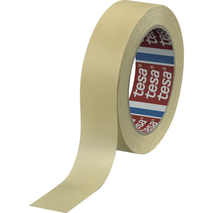 【CAINZ-DASH】テサテープ マスキングテープ建築内装・養生用 50mm×50m 黄 4323-50-50【別送品】