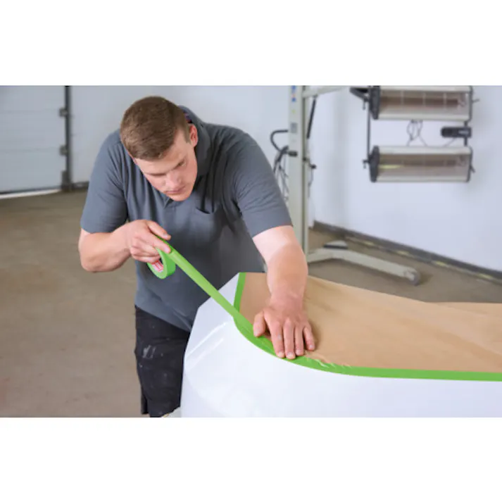 【CAINZ-DASH】テサテープ マスキングテープ テサ4338 緑 19mmx50m 4338-19-50【別送品】