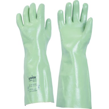 【CAINZ-DASH】ＵＶＥＸ社 耐溶剤手袋　ルビフレックス　ＮＢ４０Ｓ　Ｌ 9890269【別送品】