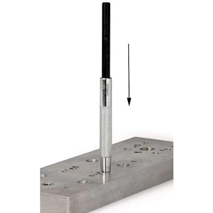 【CAINZ-DASH】RENNSTEIG社 平行ピンポンチ ガイドスリーブ付 3.4mm 457-034-5【別送品】