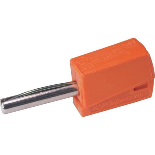 ワゴジャパン バナナプラグ オレンジ 4個入 215-211-PK チッププラグ・ジャック ワゴジャパン バナナプラグ オレンジ 4個入 215-211-PK チッププラグ・ジャック