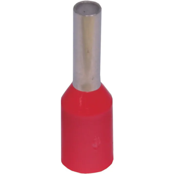 【CAINZ-DASH】ワゴジャパン フェルール 圧着端子 FE-1.0-6N-RD 100個入 216-223-PK【別送品】