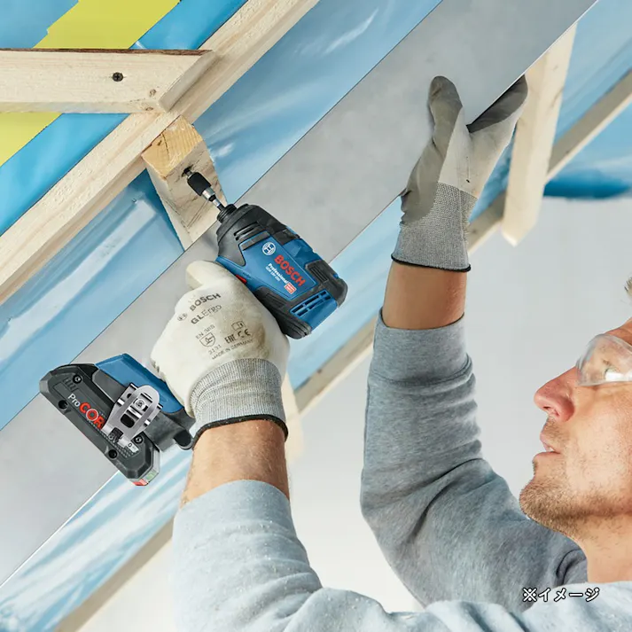 BOSCH コードレスインパクトドライバー GDR18V-200J22 バッテリー2個付