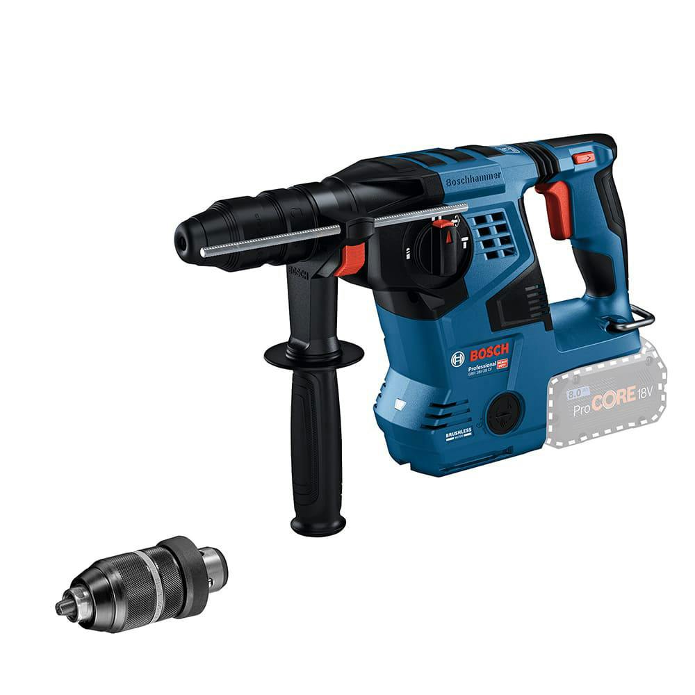 BOSCH コードレスハンマードリル 18V GBH18V-28CFH 本体のみ 電動ドライバー・ドリル BOSCH コードレスハンマードリル 18V GBH18V-28CFH 本体のみ 電動ドライバー・ドリル