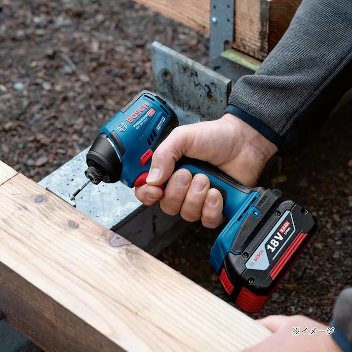 BOSCH コードレスインパクトドライバー 18V GDR18V-220C バッテリー2個付