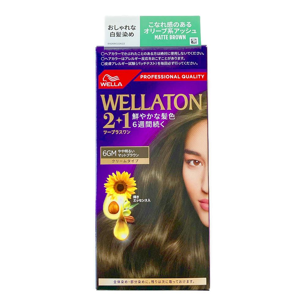 在庫限り7個セット Wella ウエラトーン 2+1 白髪染め 液状タイプ 6G ウエラトーン2+1 クリームタイプ 7CL [医薬部外品]（おしゃれな
