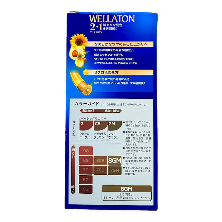 ウエラトーン ツープラスワン 液体タイプ 8GM